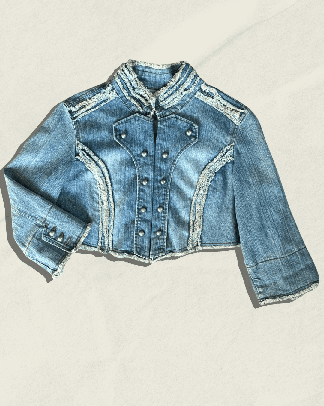 Helium Cropped Military Jacket